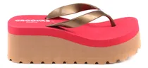 Comprar Ojotas De Damas Con Taco. Sandalias Con Plataforma. Groovas.