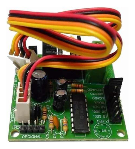 Módulo opcional de 8 funciones: motor central, cerradura de puerta, frecuencia de jardín: 433 Mhz
