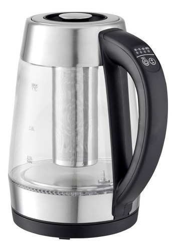 Jarra Eléctrica Masterchef Mk-k-2sp 1.7l Plateada