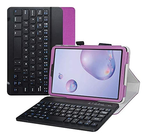 Funda Para Teclado Bige Para Galaxy Tab A 8.4 2020, Funda De