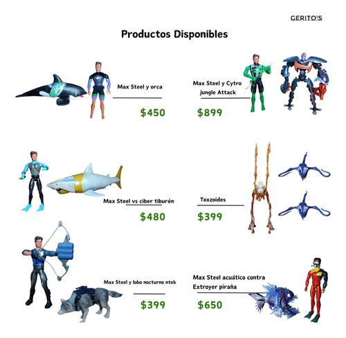 Max Steel Con Vehículo Mx9 N-tek Cycle Coleccionable (Usado)