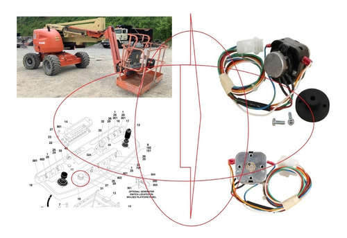 Potenciometro Velocidad Elevacion JLG 450ajsii Combustion 