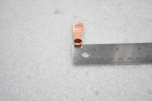 Tr414 Non-insulated Copper #4 Gauge 1/4 Inch Ring Termi Kbk