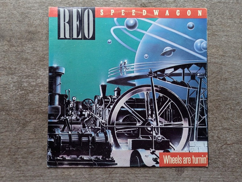 Disco Lp Reo Speedwagon - Wheels Are Turnin' (1984) R5