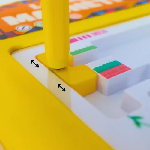 Jogo Educativo Labirinto Magnético De Cores 4082 Paki Toys