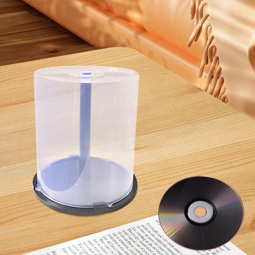 Cubo De Almacenamiento De Cd Estuche De Cd Caja De Cd Y Dvd