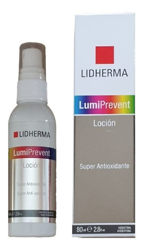Imagen 2 de 3 de Loción Lidherma Lumiprevent De 80ml/80g 30+ Años