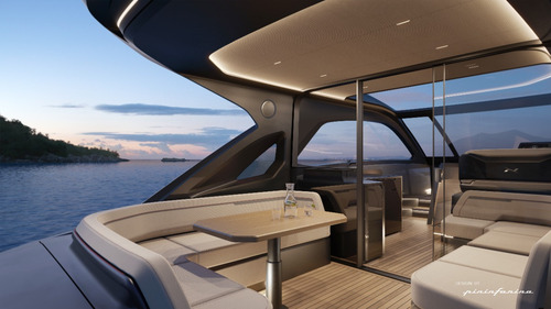 Lancha Nx44 Design By Pininfarina Configuração Completíssima