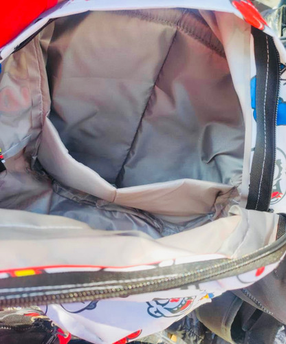 Kit Mochila, Toalla Y Cobija Club Misterio Blanco Estampado