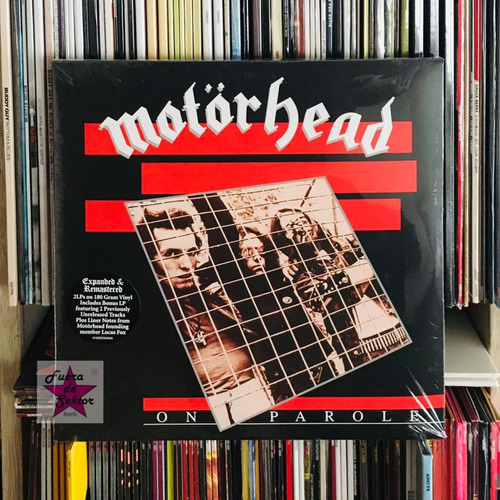 Vinilo Motorhead On Parole 2 Lps Eu Import.