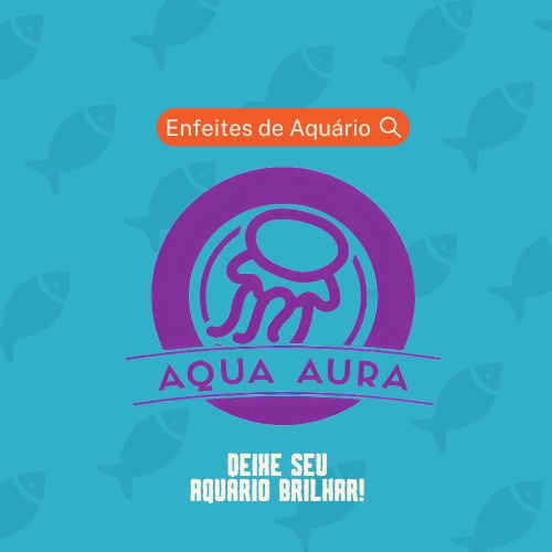 Enfeite De Aquário Planta + Água Viva + Coral 1 Uni Cd