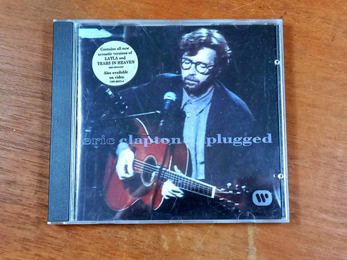 Cd Eric Clapton - Unplugged (1992) Alemania R10