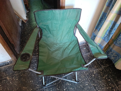 Silla De Camping Como Nueva Con Su Bolso