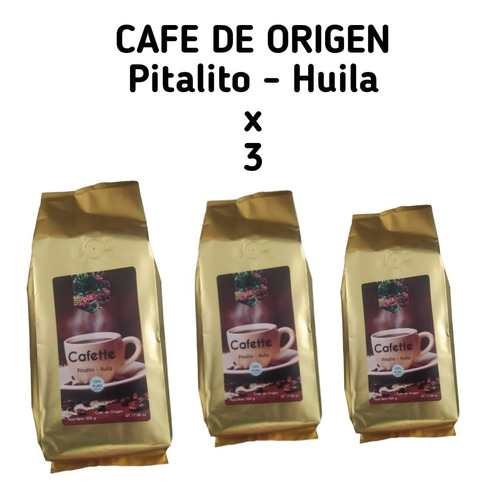Café Origen Premium X 3 Molido
