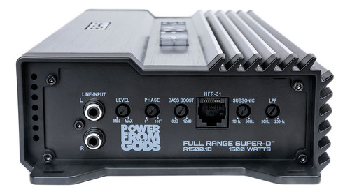 Hifonics Alpha A1500.1D Amplificador 1.5kW Color Negro