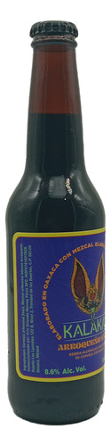 Cerveza Artesanal Stout Con Mezcal Arroqueño Kalakas Oaxaca