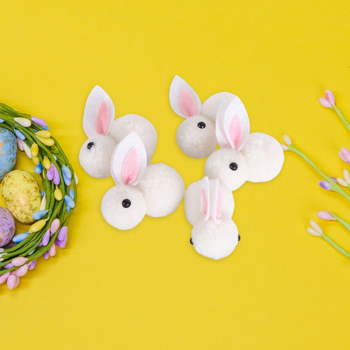 5 Uds Conejo De Pascua Animales De Peluche Para Manualidades