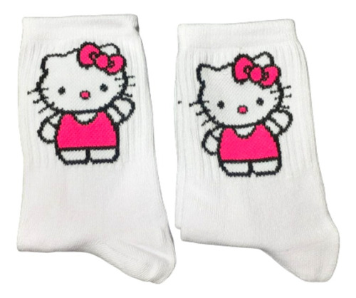 Medias Tenis Blancas Hello Kitty