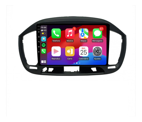 Central Multimidia Uno 16/21 9p Android 14 Carplay 4/64gb