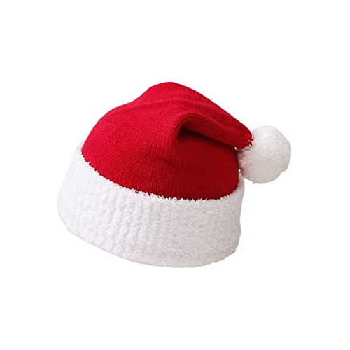 Gorro De Santa Niños Pequeños, Gorro De Navidad De Pu...