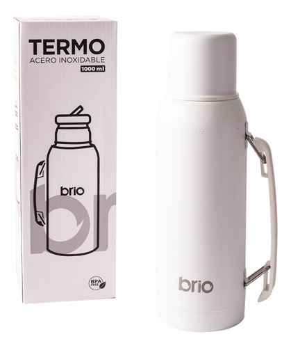 Termo 1 Litro Acero Inoxidable Con Pico Cebador