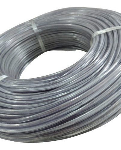 Rollo Cable Tipo Taller Transparente Estañado 2x0.50 X100mts