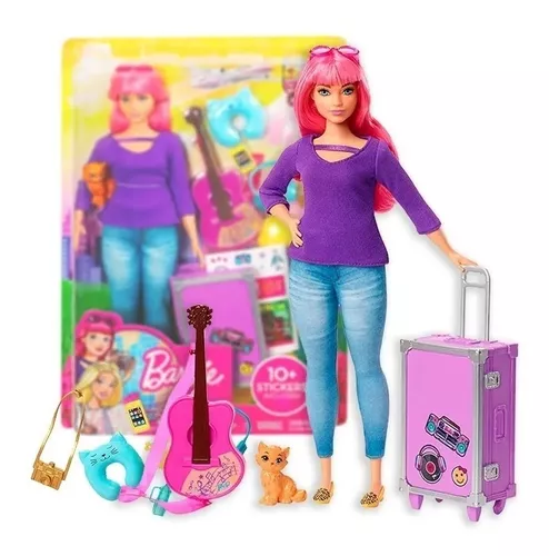 Barbie Explorar E Descobrir - Daisy Viajante - Mattel