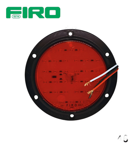 Plafon Plano 10 Pz 12v 30 Led Redondo Camion Trailer Remolq