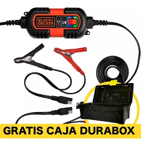 Cargador Y Mantenedor Batería 6v /12v Black+decker Bm3b W01