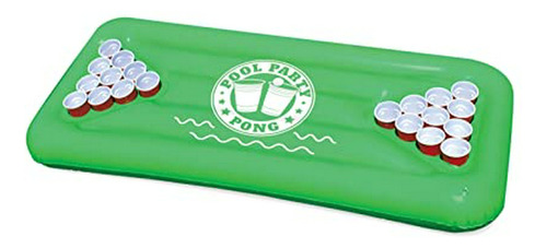 Bigmouth Inc. Inflable Pool Party Pong / Beer Pong Juego Po