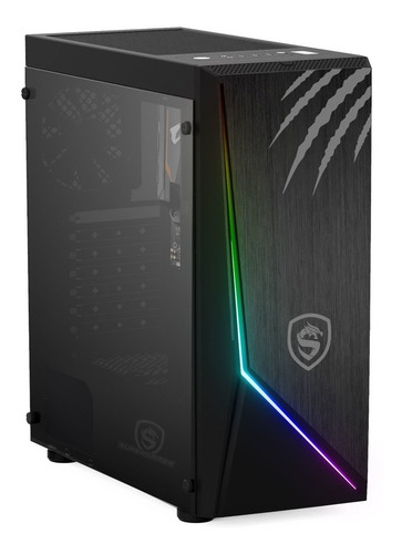 Imagen 1 de 10 de Pc Gamer Grizzly Amd Ryzen 5 5600g Ram 16gb Ssd240gb Sgg-003