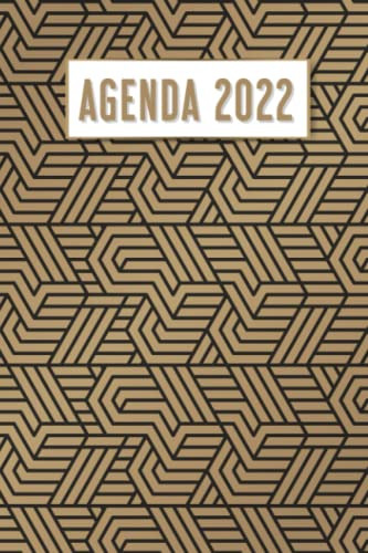 Agenda 2022: Agenda Semanal Moderno De Un Año Enero 2022 A D