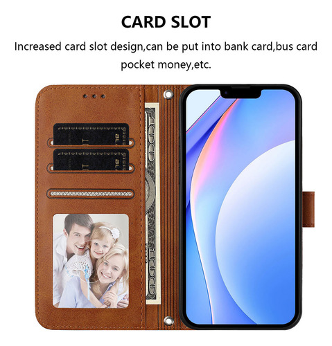 Funda Para Teléfono Inteligente Honor X9 X9a X9b X9c, Ranura Para Tarjetas Panda, Funda Tipo Cartera