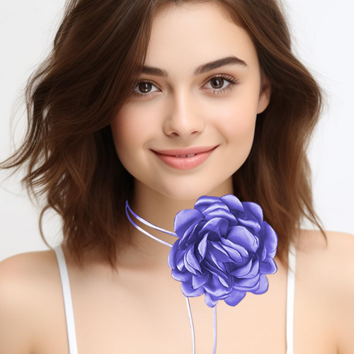 Gargantilla De Flores Vanstyle Para Mujer, Collar De Flores