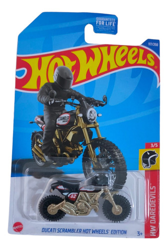 Hot Wheels Edition Coleccion Moto Ducati Scrambler Blazers