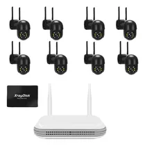 Comprar Kit 8 Câmeras Externas\u002Finternas Ip Fullhd Nvr 8ch E Ssd 1tbs