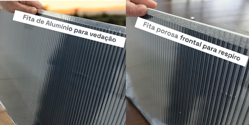 Toldo Policarbonato 2,15x0,50m Imperial Com Fita De Vedação