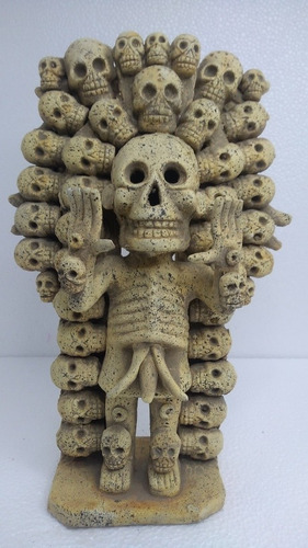 Mictlantecuhtli Dios Muerte Azteca Artesania Prehispánica Re