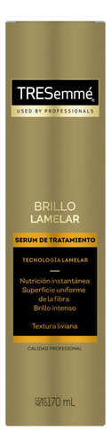 Serum De Tratamiento Capilar Brillo Lamelar Tresemmé 170 Ml