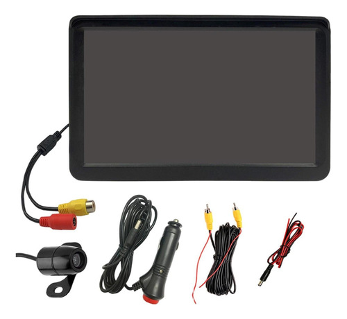 Monitor De Coche De Respaldo Lcd 7 12v Escala Líneas Kit