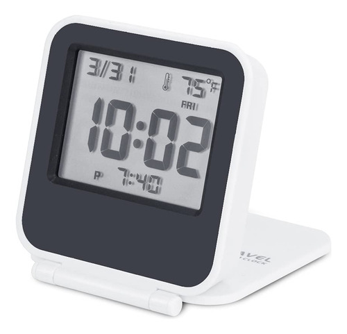 Despertador De Viaje Egundo Small Digital Con Temperatura Bl
