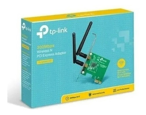 Tarjeta De Red Tp-link Tl-wn881nd Pci Express Inalam 300mbps