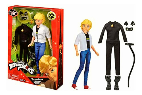 Miraculous Disfraz De Superhéroe Secreto Adrien Con Gato