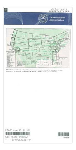 Faa Grafico: Enroute Low Altitude L1 2 Elus1 Edicion Actual