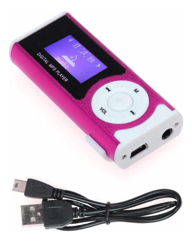 Mp3 Radio Fm Con Pantalla + Audifono