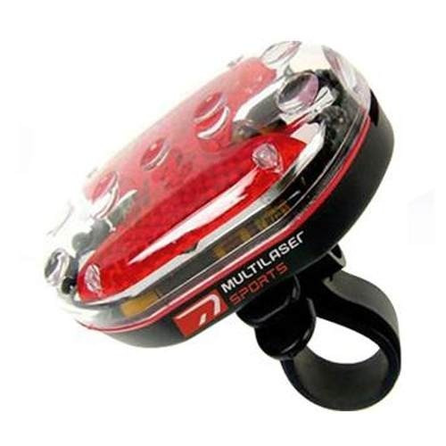 Farol Traseiro De Plastico Para Bike Atrio Multilaser Bi005