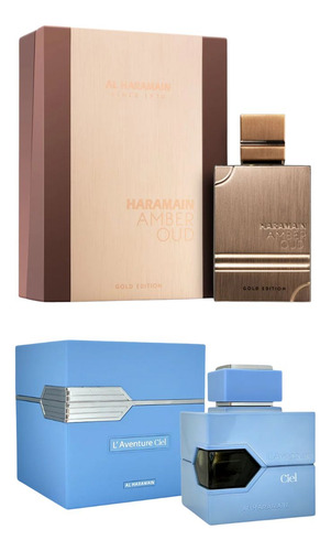 Duo Al Haramain Gold 60ml + L Aventure Ciel Unisex