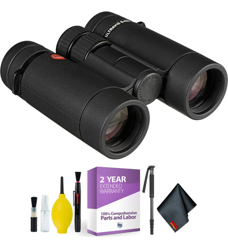 Leica Ultravid Hd-plus Binocular + Kit De Limpieza Esencial.