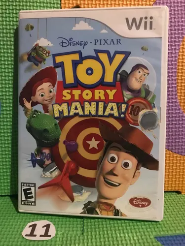 Jeu Toy Story Mania VF Pour Nintendo Wii & Wii U – Complet Et En Bon état – Jeu D'arcade Famille