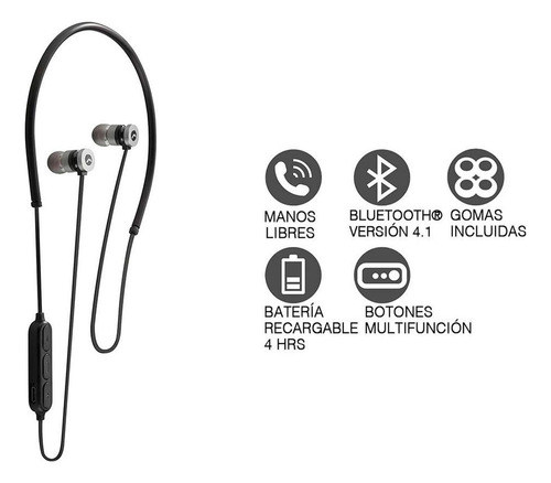 Audifonos Bluetooth Mitzu Manos Libres Para Cuello Mh-9210